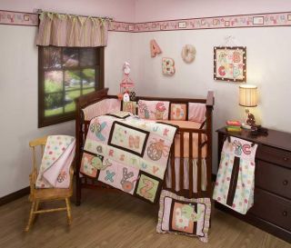 Kimberly Grant ABC Me Infant 13pc Crib Bedding Set