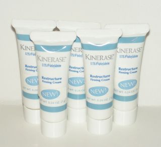 Kinerase Restructure Firming Cream 5 Pack Samples