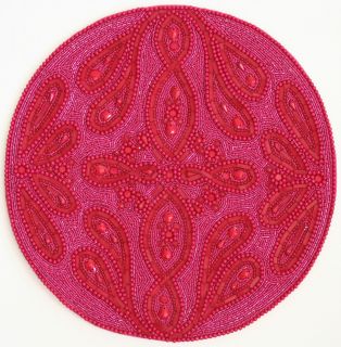 Cher Beaded Placemats by Kim Seybert Now Price REDUCED
