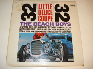 The Beach Boys Little Deuce Coupe 12 SM 1998 Capitol LP Hot Rod Surf