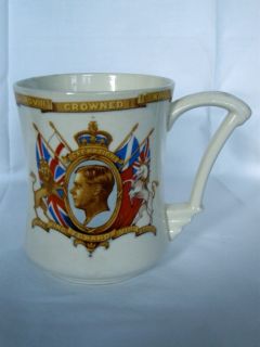 Coronation King Edward VIII Mug May 1937 Tams Ware