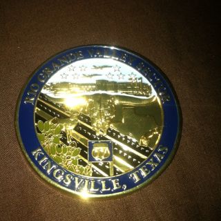 Patrol Rio Grande Valley Sector Kingsville Texas Challenge Coin