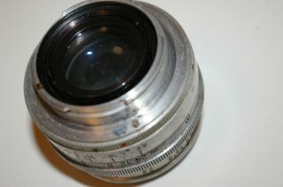 Meyer Optik Gorlitz Kino Primoplan 58mm F1 9 Exakta Red V