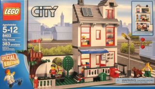 New City House 2010 Town Series Special Edition Lego Set 8403