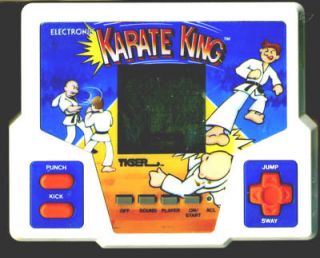 Electronic Karate King Tiger Electronics 1987 LCD