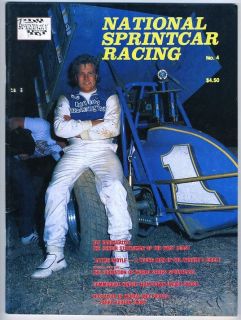 Racing Magazine National Sprintcar Racing No 4 Steve Kinser