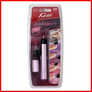 Kiss Pocket Power File Portable Nail Care for Travel RPP01