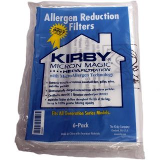 204803 Alergen Reduction Filter HEPA Kirby G Gen Bags