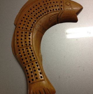 Collectible Antique Cribbage Board