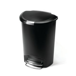  Free Garbage Wastbasket Trash Can Cans 13 Gallon Kitchen Black New