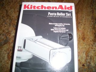 KitchenAid 3 Piece Pasta Roller & Cutter Set Stand Mixer Attachments