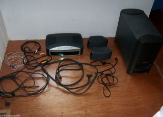 BOSE 321 Home Theater System dvd cd player subwoofer speakers used