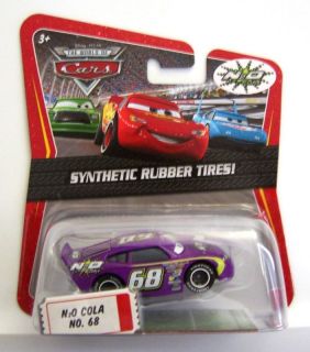 Pixar Cars N2O Cola 68 w Rubber Tires Kmart Exclusive Very RARE