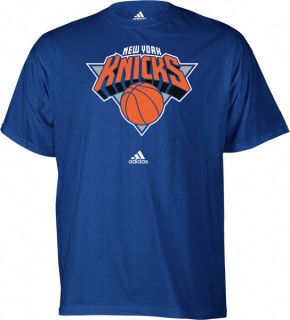 New York Knicks Adidas Primary Logo T Shirt Sz Medium