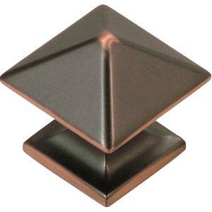 P3014 OBH Studio Collection Oil Rubbed Bronze Highlighted Knob