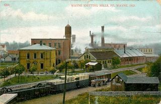 In Fort Wayne Knitting Mills Railroad 1910 R24295