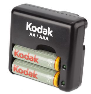 Kodak Digital Camera Travel AA AAA Battery Charger