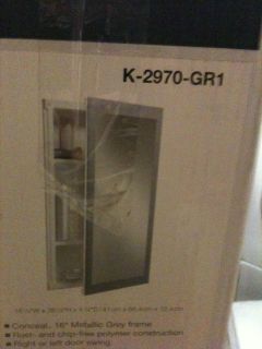 New Kohler Bathroom Medicine Cabinet K 2970 GR1