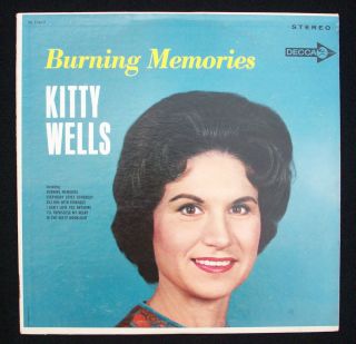 Decca Records DL 74612 Kitty Wells Burning Memories Everybody Loves