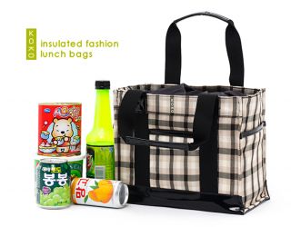 Koko Insulated School Purse Lunch Bag Tote Handbag Picnic Cooler Bag