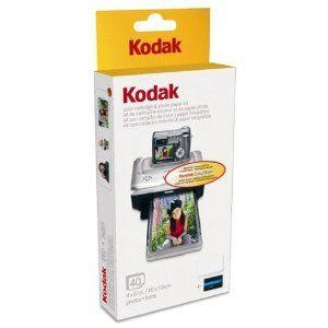 Kodak Printer Dock Ink and Paper PH Media Kit NEW in Box PH40 NEW in