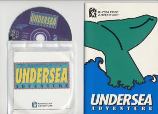 Undersea Adventure on CD ROM by Knowledge Adventure for MS Dos