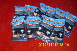 OF 12 2012 HOT WHEELS SUPER SPEEDERS KROGER 12 CARS WITH STICKERS MIP