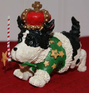 ENGELBREIT Crowned Dog SPOT Christmas Ornament NIB – By Kurt Alder