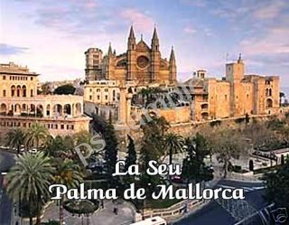 Spain La Seu Palma de Mallorca Souvenir Magnet