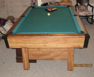 Slate Pool Table 1994 Bristol II by Brunswick Made in USA L K