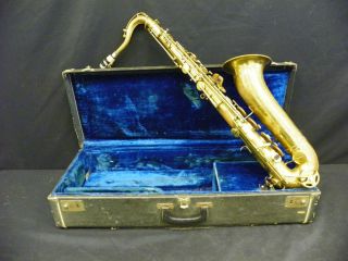 La Monte Tenor Saxophone with Case B416