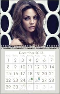 Mila Kunis 2013 Wall Calendar