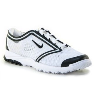 Ladies Nike Air Summer Lite III Golf Shoes 379204 101 White Black