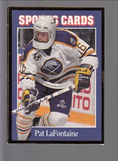 1992 Allen Kayes Sports Cards Pat LaFontaine 142