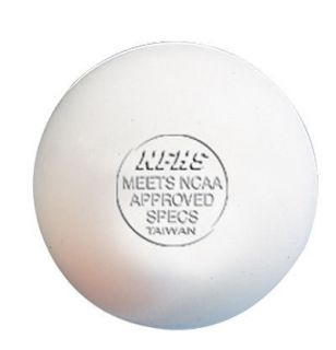 Official White Rubber Lacrosse Balls NFHS NCAA Approved