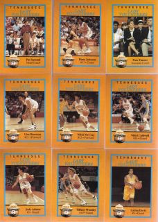 1992 93 Tennessee Lady Vols Basketball Team Set Pat Summitt and More