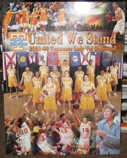 2001 02 Tennessee Lady Vols Basketball Media Guide