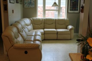 La Z Boy Leather Sofa Sectional