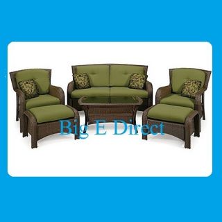 La Z Boy Outdoor Griffin Deep Seating Outdoor Patio Furniture Set   6