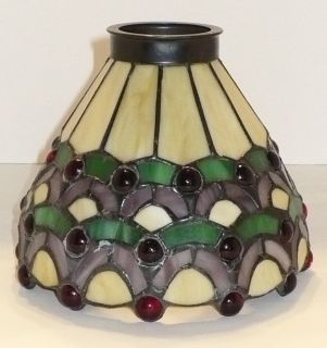 Beautiful Tiffany Style Stained Glass Lamp Shade New in Box