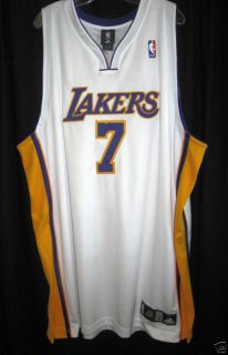Los Angeles Lakers Lamar Odom Authentic Game Jersey