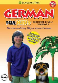 Beginner Level I Vol. 1   German Learning 3D DVD For Children Tree