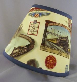 New Lamp Shade Trains Railroad Union Pacific Southern