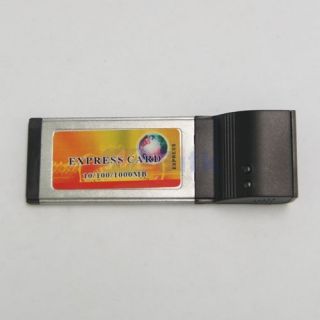 Ethernet ExpressCard Laptop Notebook Network Card Gigabit Adapter