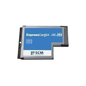 Laptop ExpressCard54 Common Access CAC Military ID Smart Card Reader