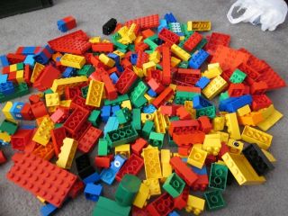 Big Lot of Lego Duplo Building Blocks