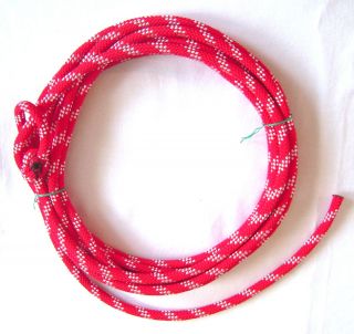 Youth Kid Lariat Lasso 3 8 x 18 Horse Tack New Red and White