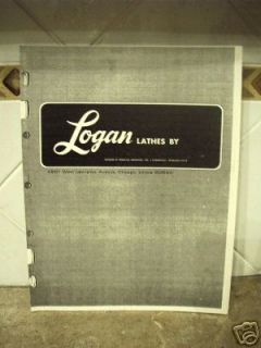 Logan Lathes Catalog