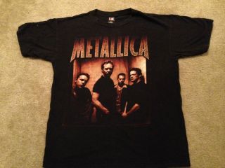 VINTAGE 1998 Metallica Concert Shirt Lars Ulrich Detroit Boston