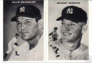 1954 Yankees Sports Illustrated Reprint Set SI Mantle